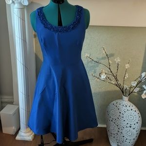Tahari Purple/Blue Dress